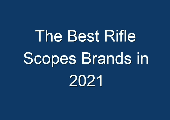 The Best Rifle Scopes Brands in 2021 American Weapons Components